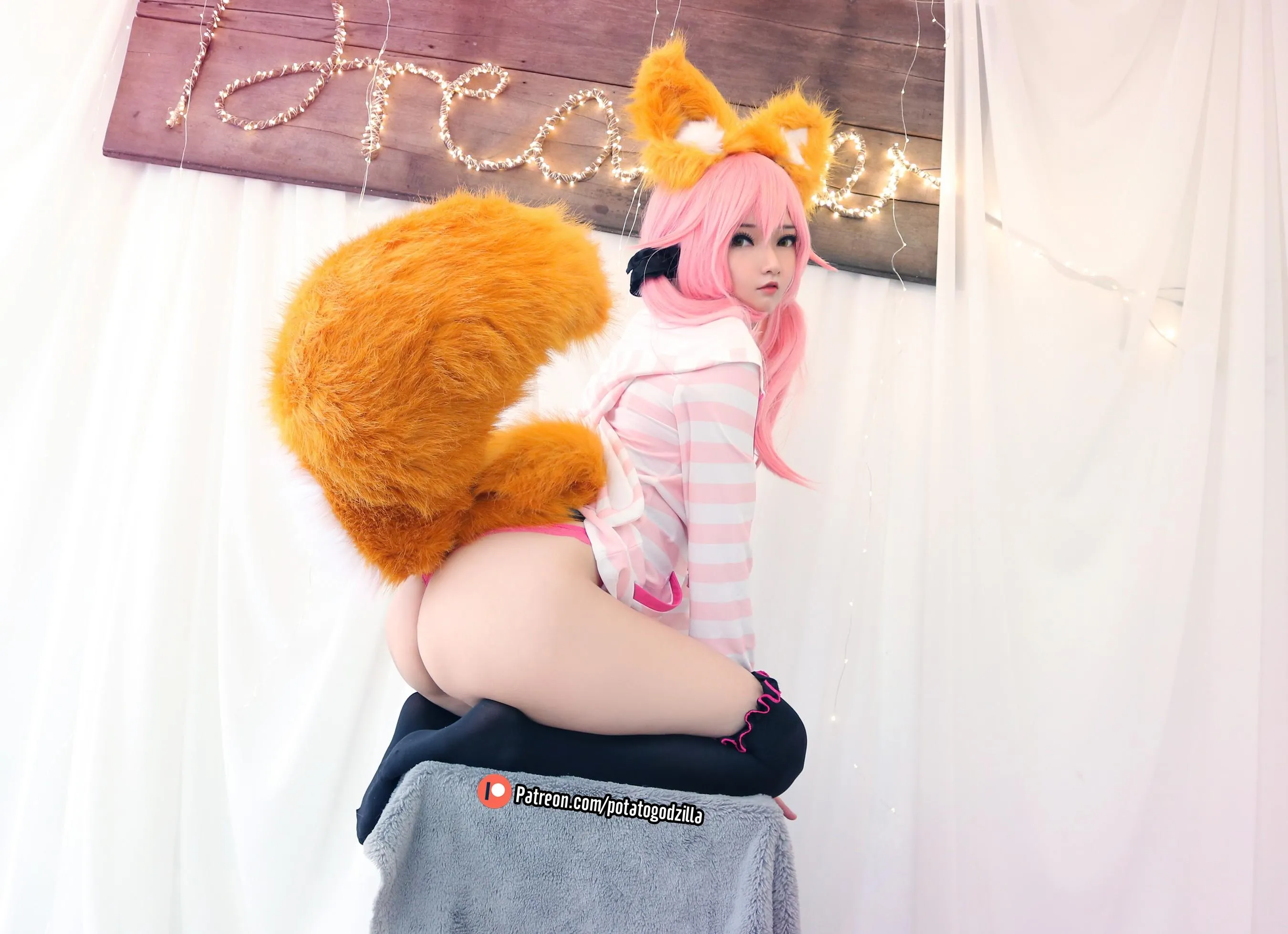 Potato Godzilla – NO.76 Tamamo School Uniform [50P]插图7